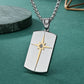 North Star Cross Pendant Necklace
