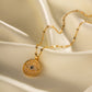 Evil Eye Radiance Medallion Necklace