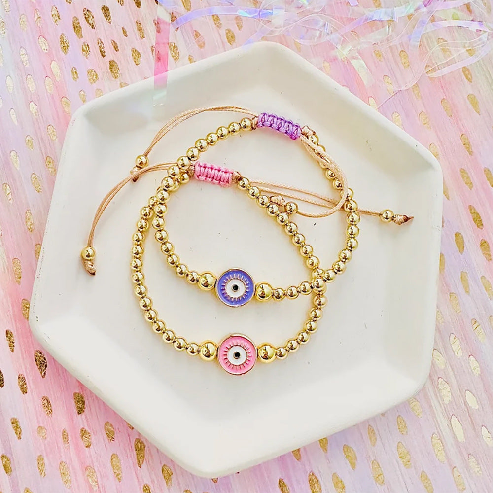 Evil Eye Beaded Bracelet