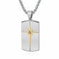 North Star Cross Pendant Necklace