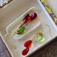 Pomegranate Drop Earrings