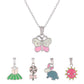 Butterfly Charm Necklace for Kids