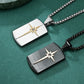 North Star Cross Pendant Necklace