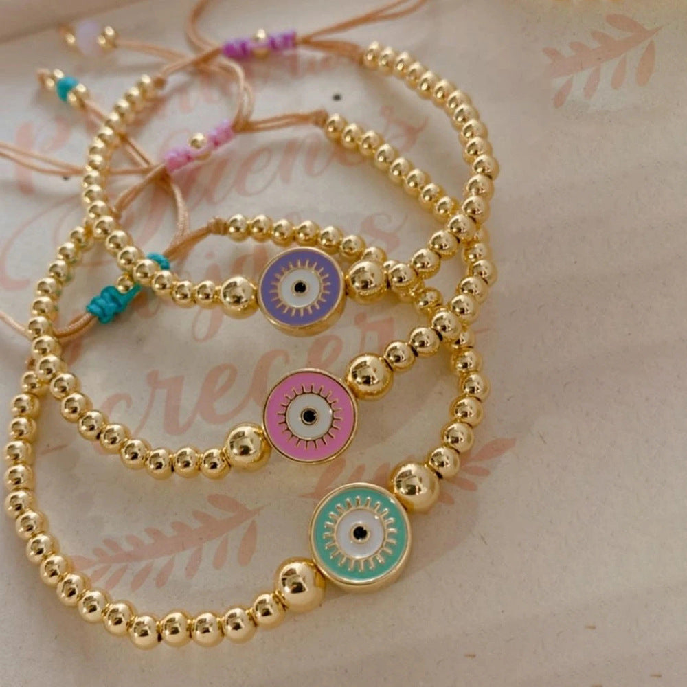 Evil Eye Beaded Bracelet
