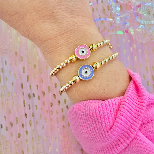 Evil Eye Beaded Bracelet