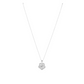 Adeline Pave Outline Pendant Necklace
