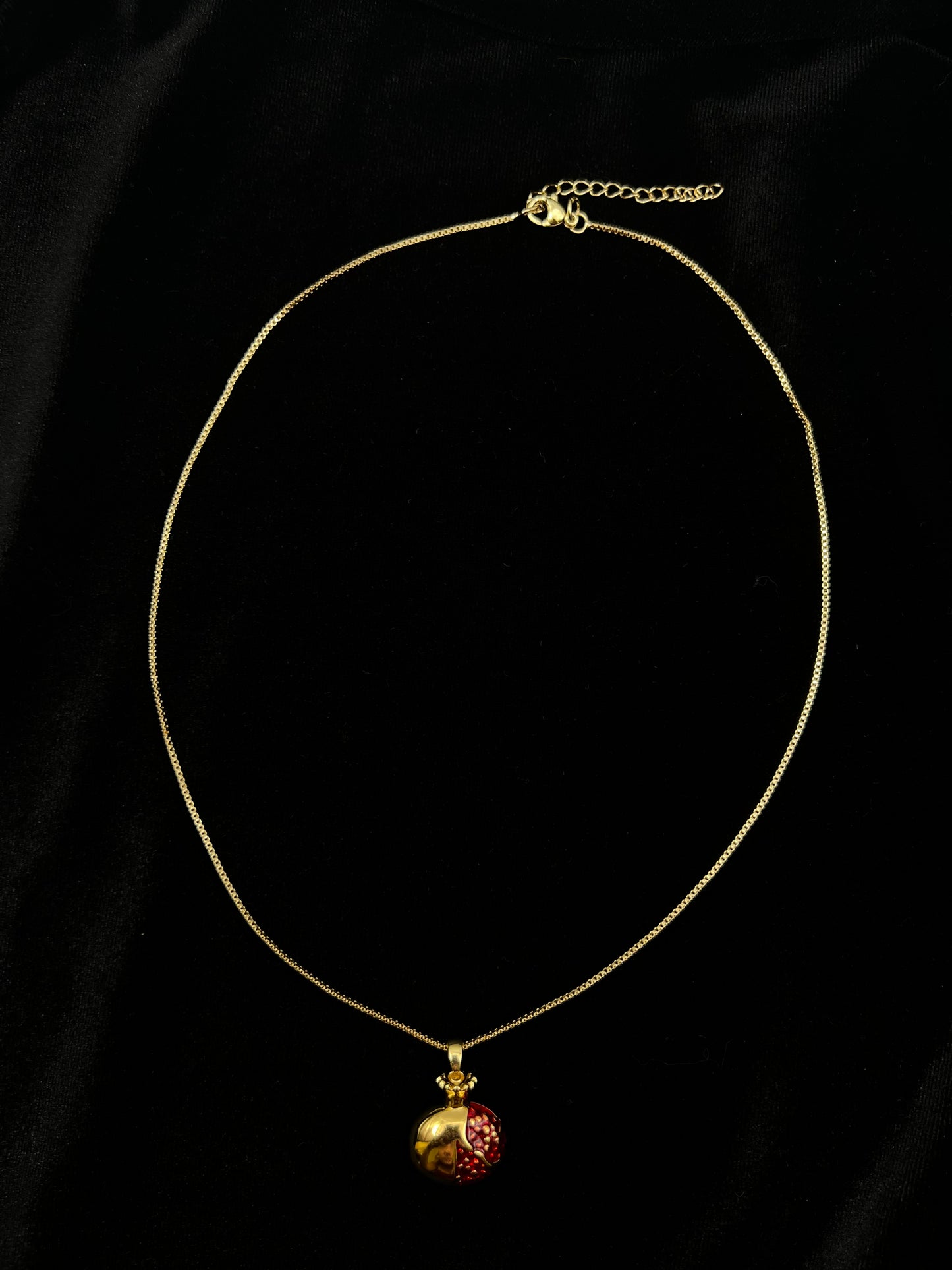 Red Pomegranate Necklace #2