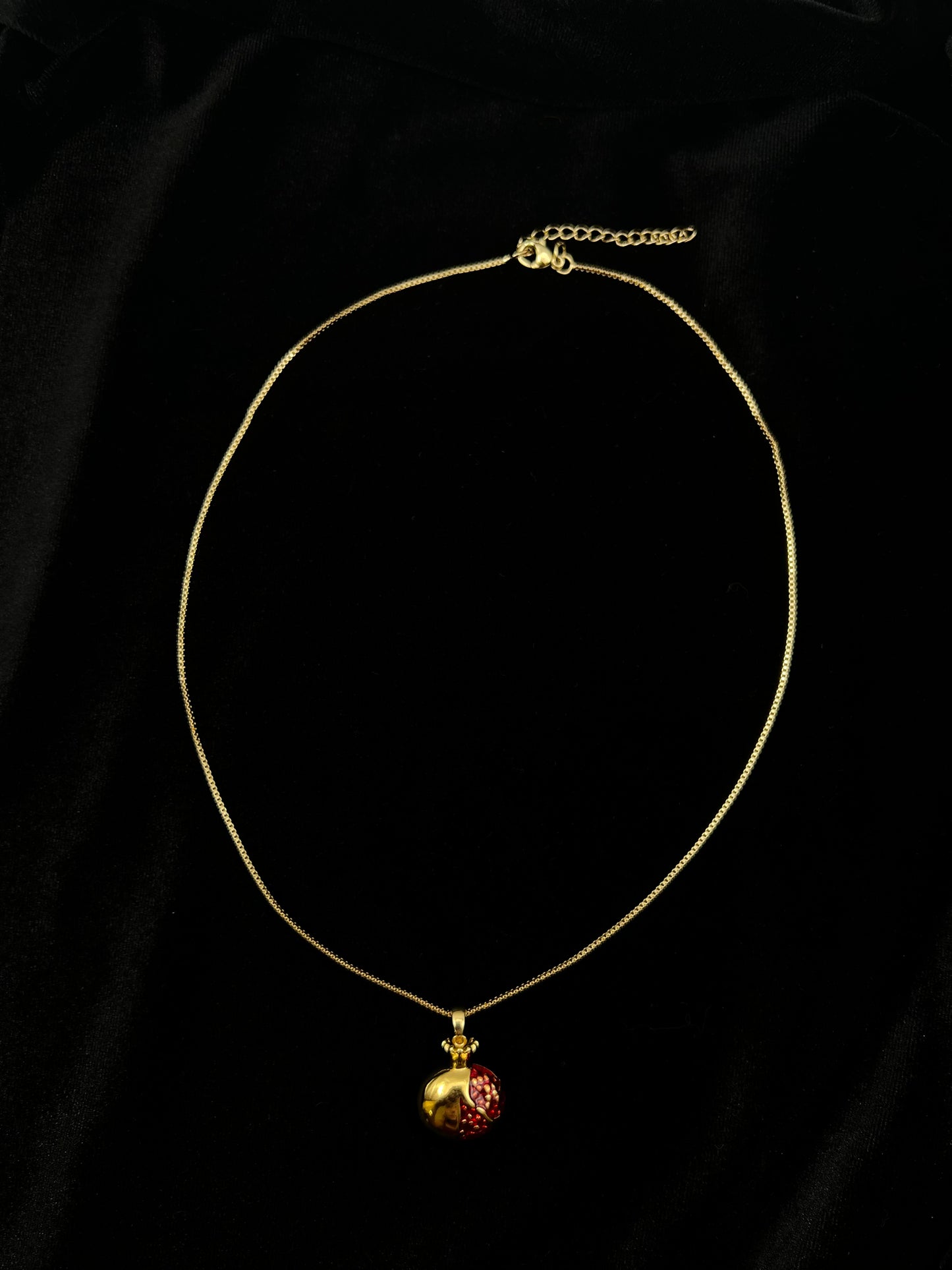 Red Pomegranate Necklace #2