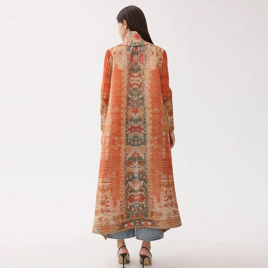Antique Rug-Inspired Kaftan-Robe