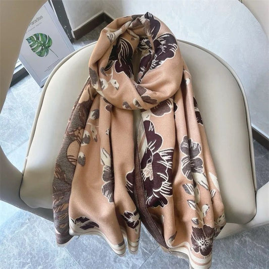 Double Bloom Scarf