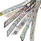 Art Drawn Skinny Scarves