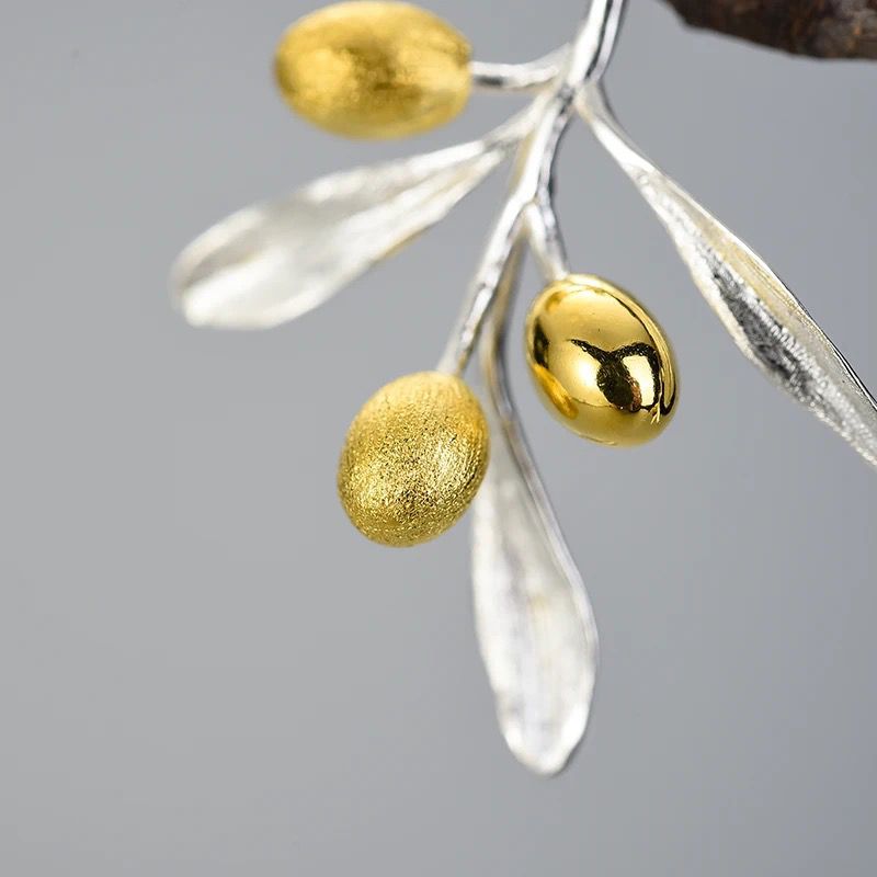 Olive Branch Earrings