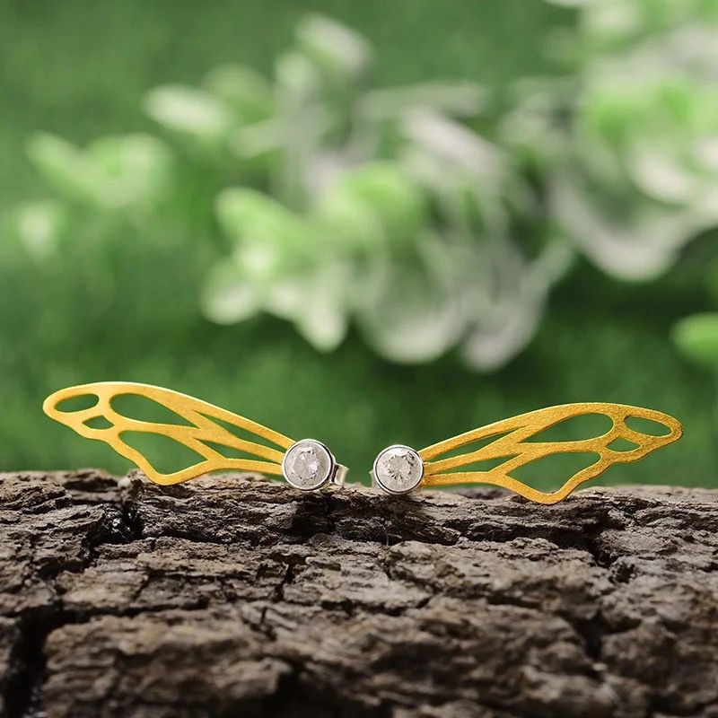 Dragonfly Wings Earrings