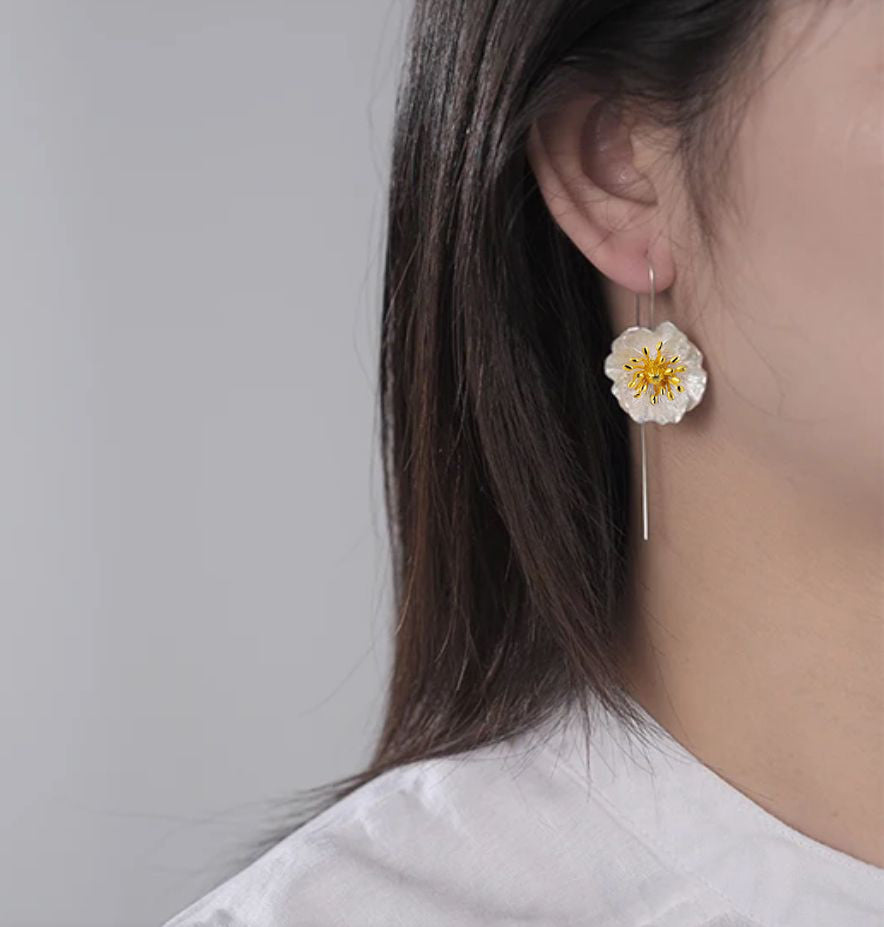 Plum Blossom Earrings