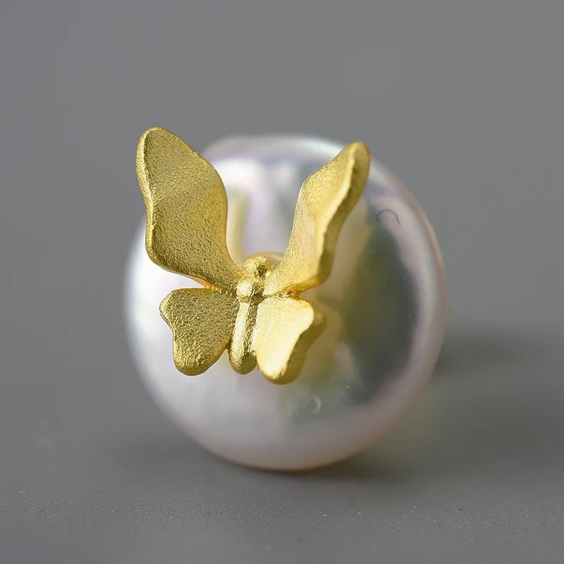 Vintage Butterfly Stud