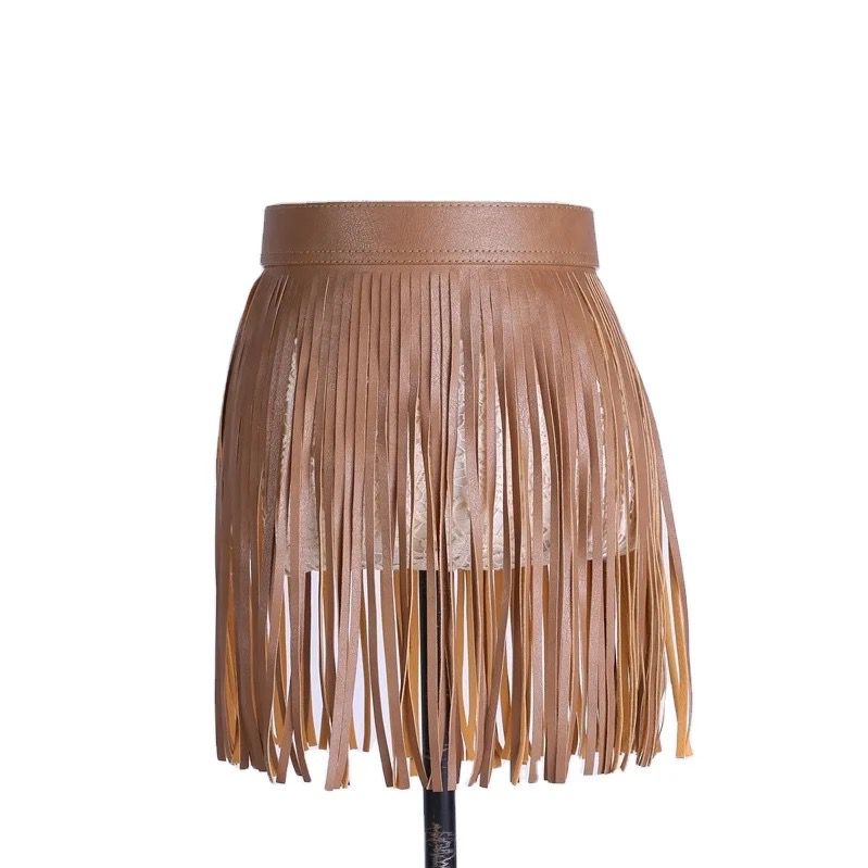 Leather Fringe Belt