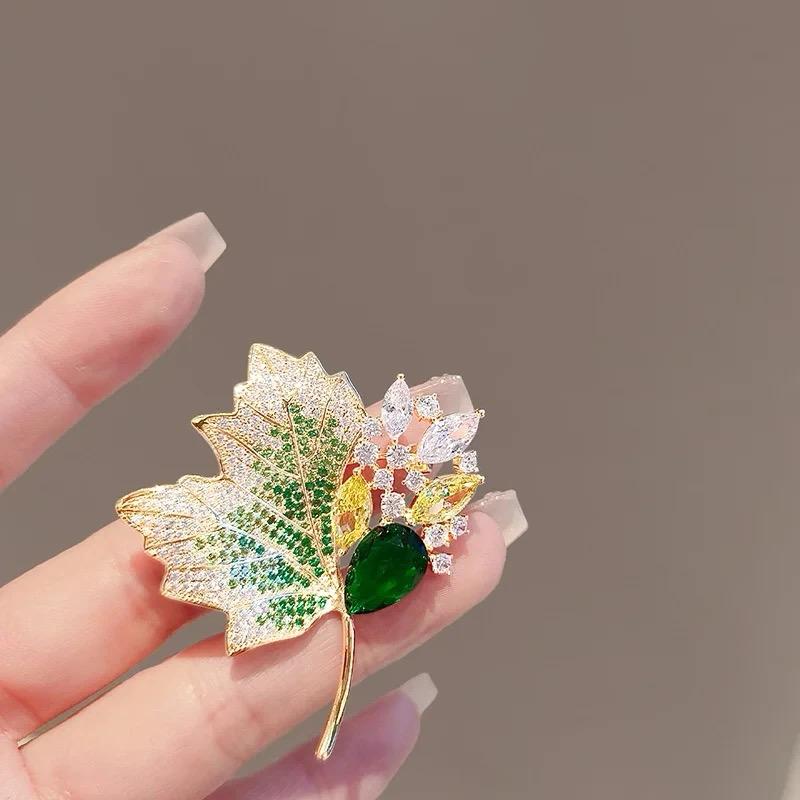 Autumn Foliage Brooch