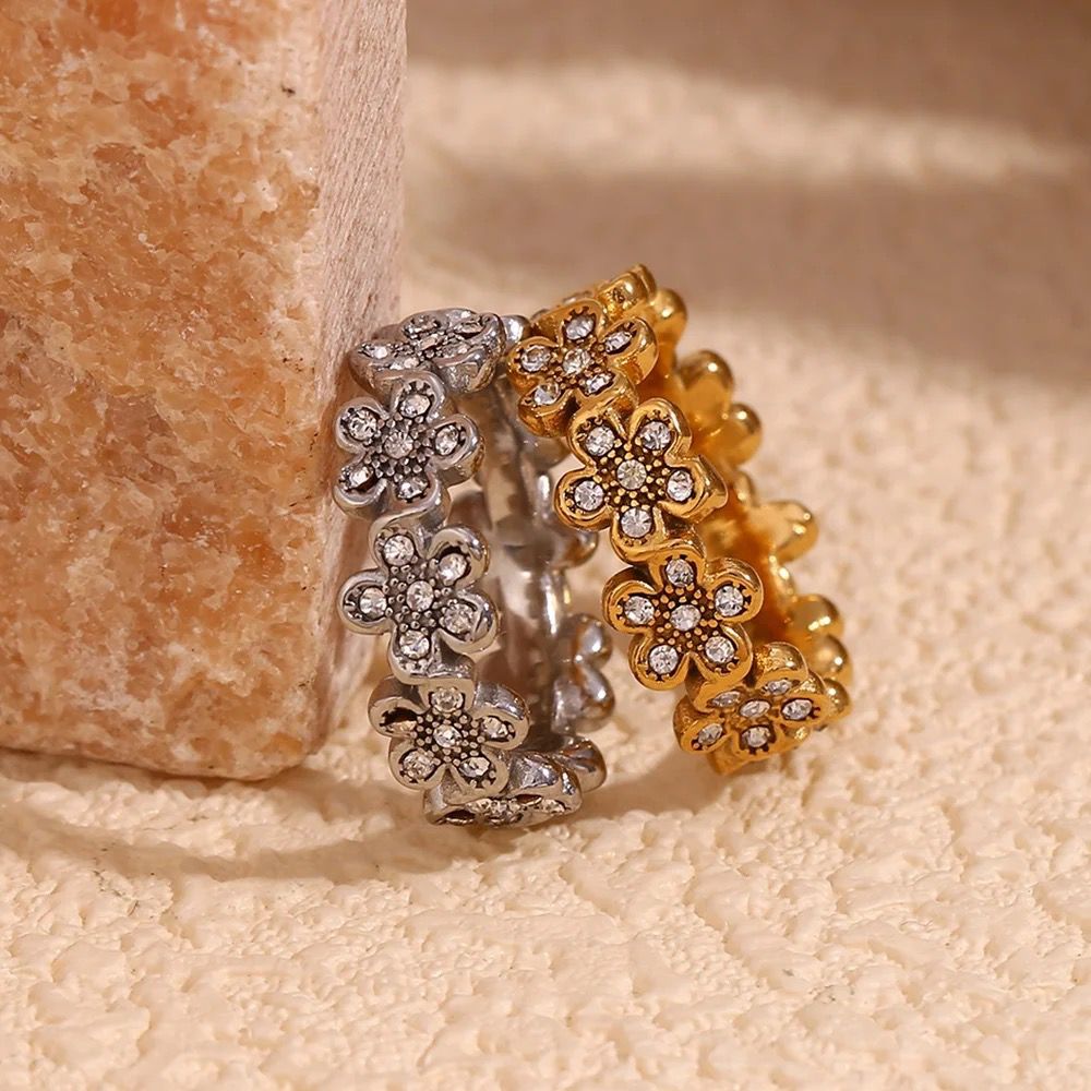 Floral Eternity Ring