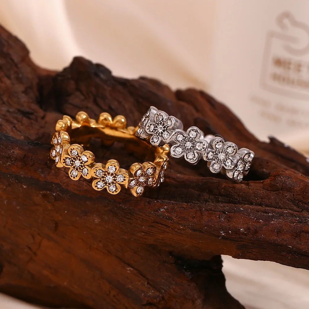 Floral Eternity Ring