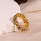 Floral Eternity Ring