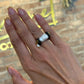 Natural Square Pearl Ring