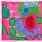 Vibrant Expressions Abstract Art Scarf