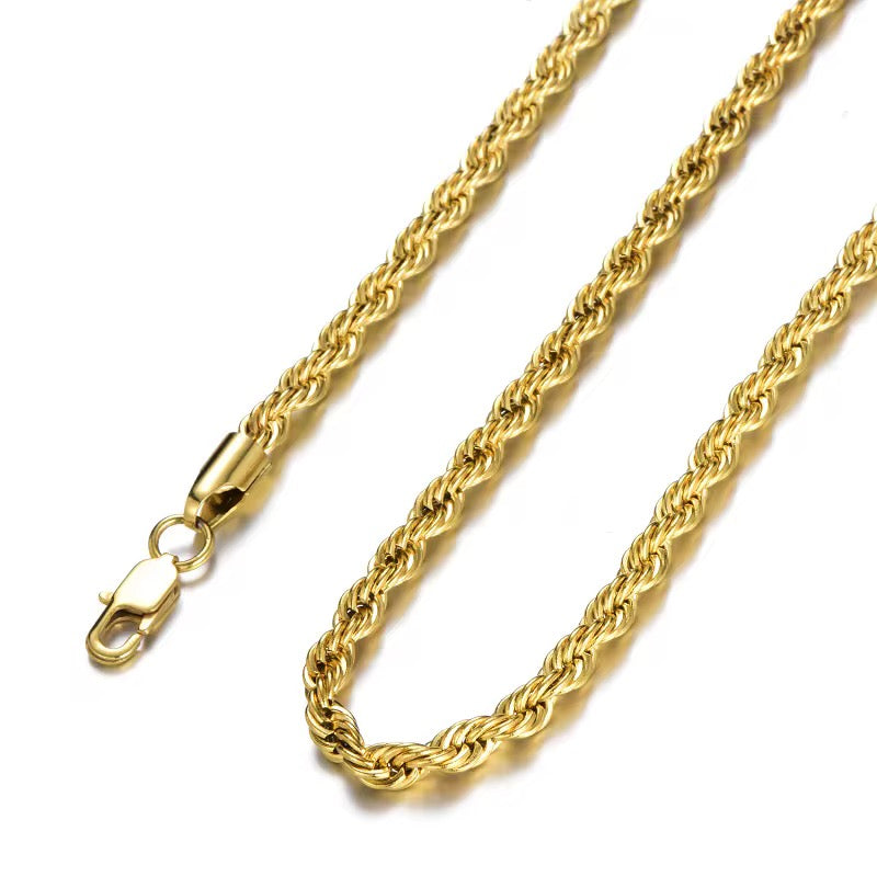Classic Rope Chain Necklace