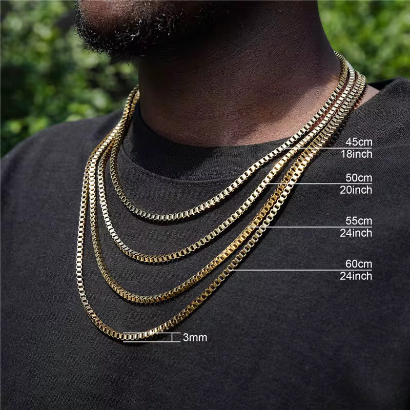 Classic Box Chain Necklace