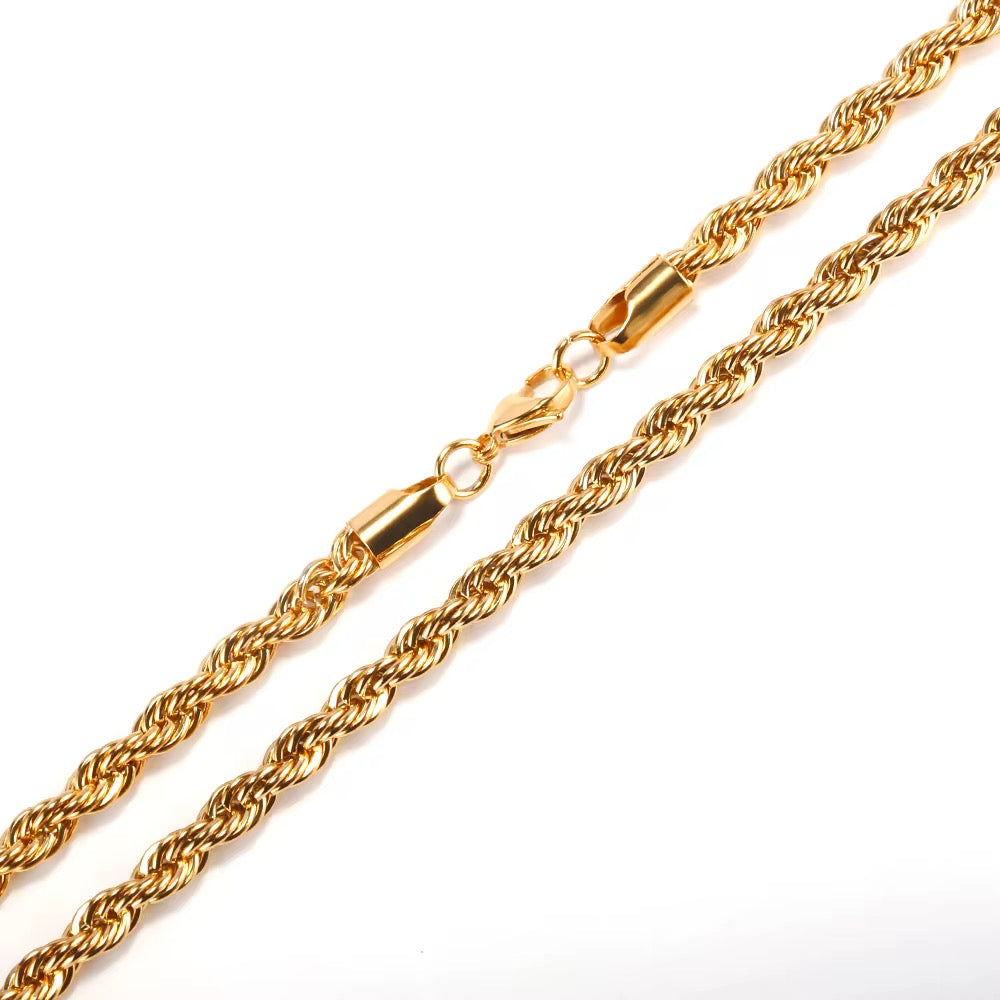 Classic Rope Chain Necklace