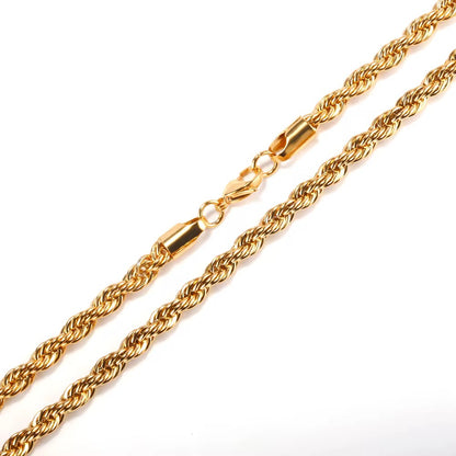 Classic Rope Chain Necklace
