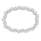 Stretchy Bezel Heart Bracelet