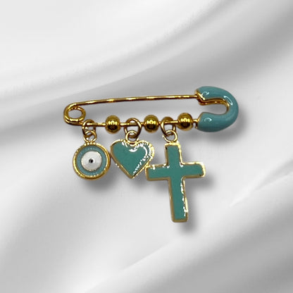 Baby Safety Pin Charm