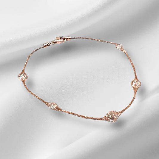 Rose Gold Mesh Bracelet