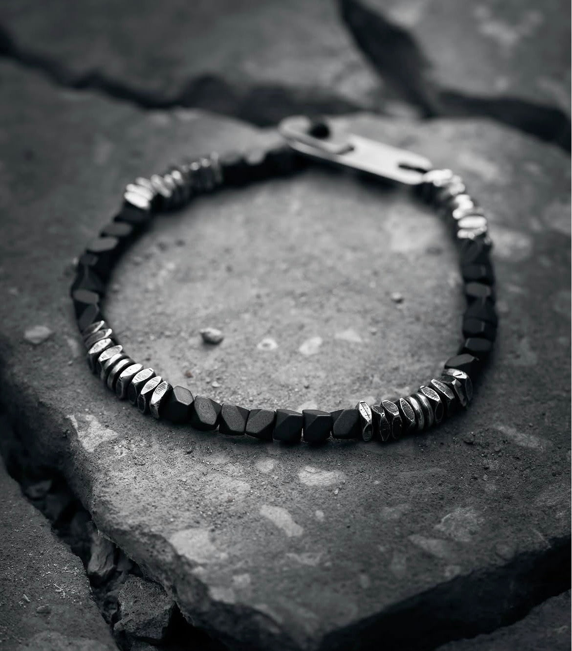 Hematite With Rondelles