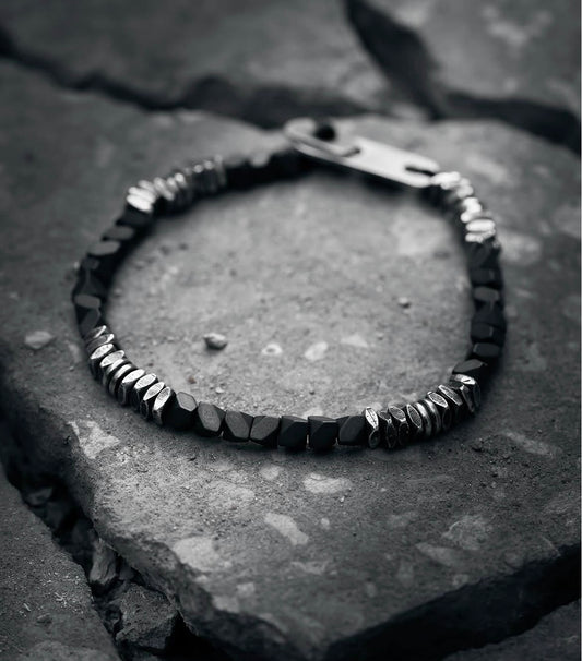 Hematite With Rondelles