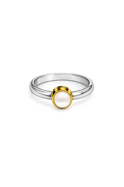 Clear Band Rings