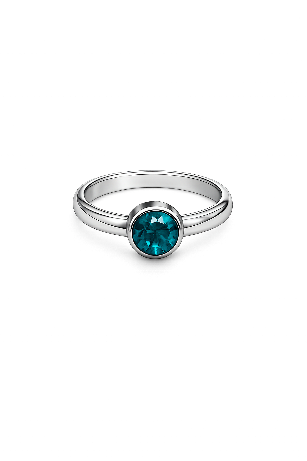 Clear Band Rings