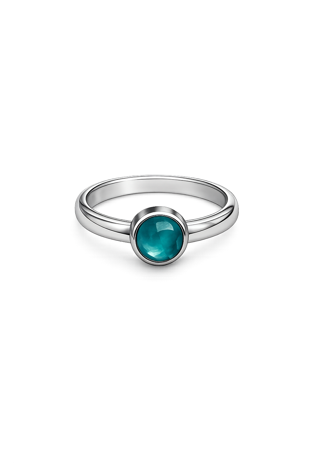Clear Band Rings