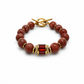Red beaded bracelet