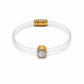 Clear band bracelet