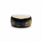 Handmade Black & Gold Porcelain Statement Ring