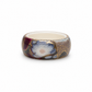 Handmade Floral Porcelain Statement Ring