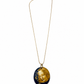 Handmade Porcelain Portrait Pendant Necklace