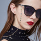 Rainbow Evil Eye Glasses Chain