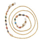 Rainbow Evil Eye Glasses Chain