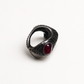 Red Cabochon Statement Ring