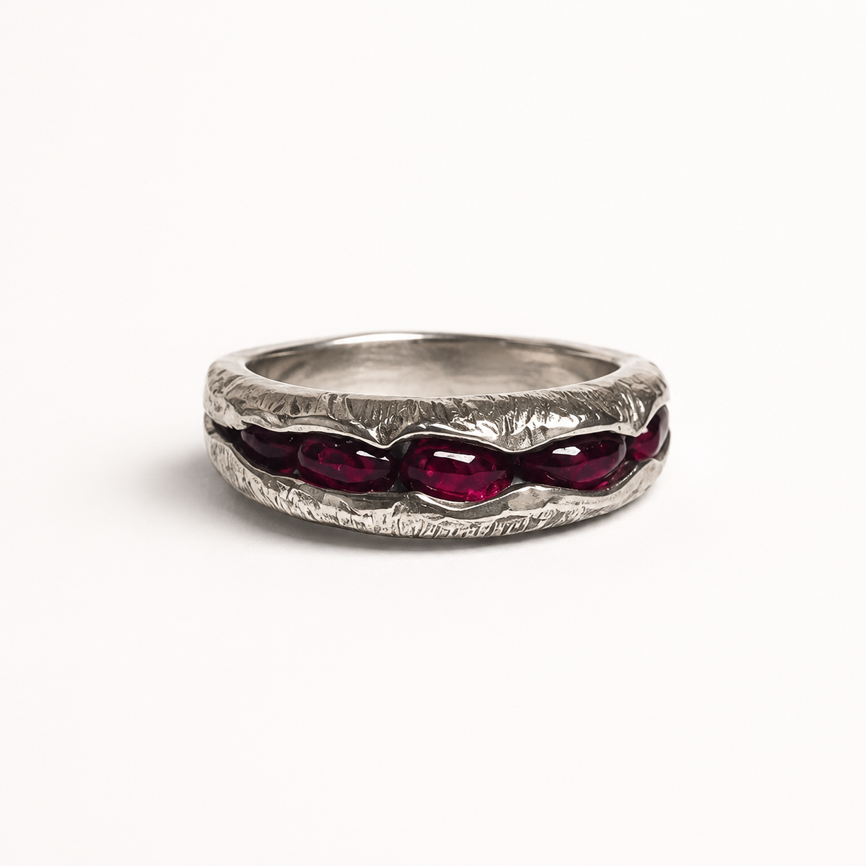 Ruby Channel Band Ring