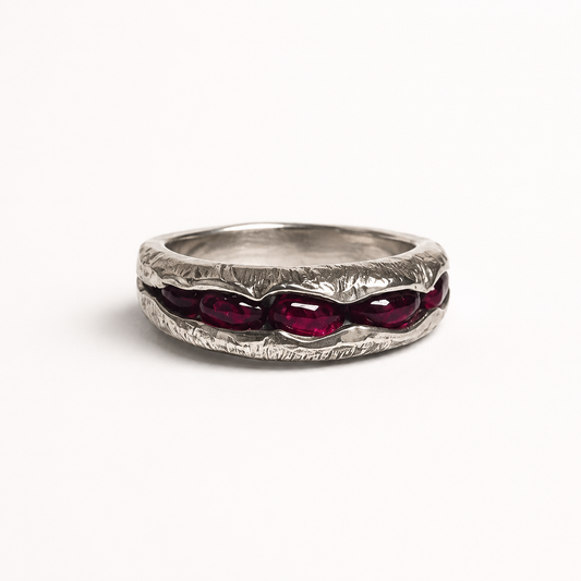 Ruby Channel Band Ring