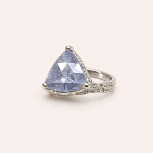 Lavender Sapphire Statement Ring
