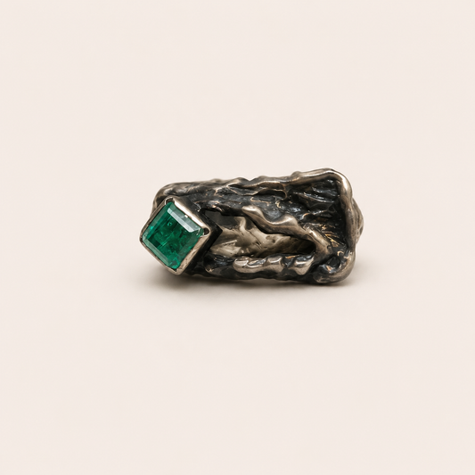 Emerald Statement Ring
